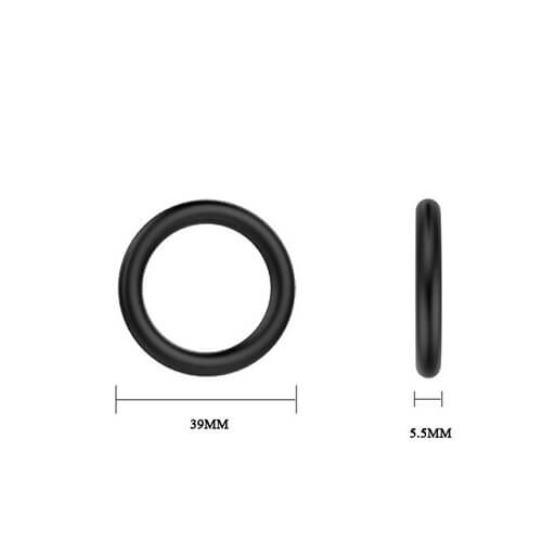 SET DE TRES ANILLOS ELASTICOS RUBBER - Imagen 4