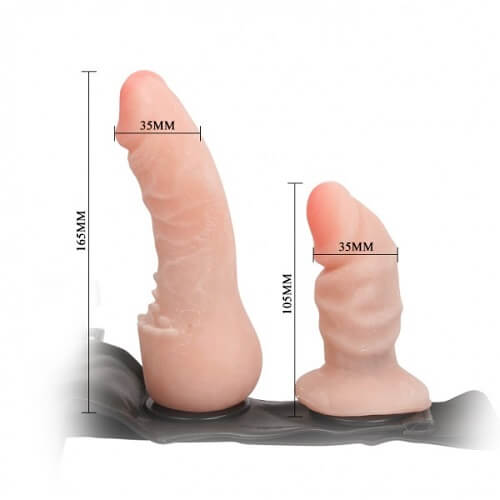 arnes lesbico doble cyberskin