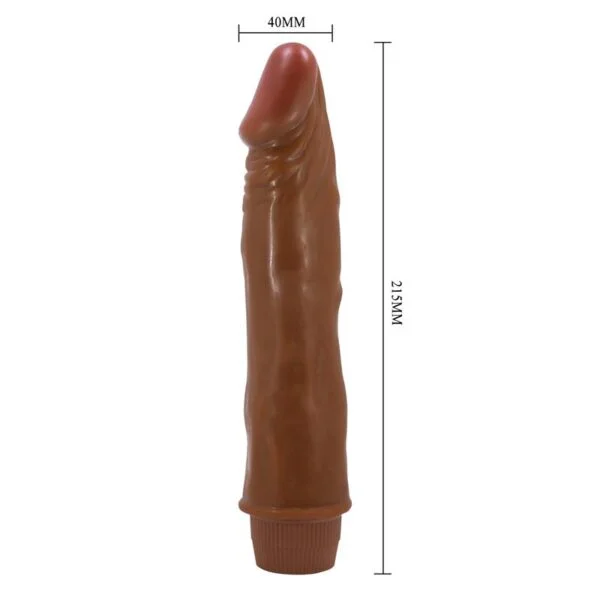 VIBRADOR BARBARA MULTIVELOCIDADES 21CM - Imagen 2